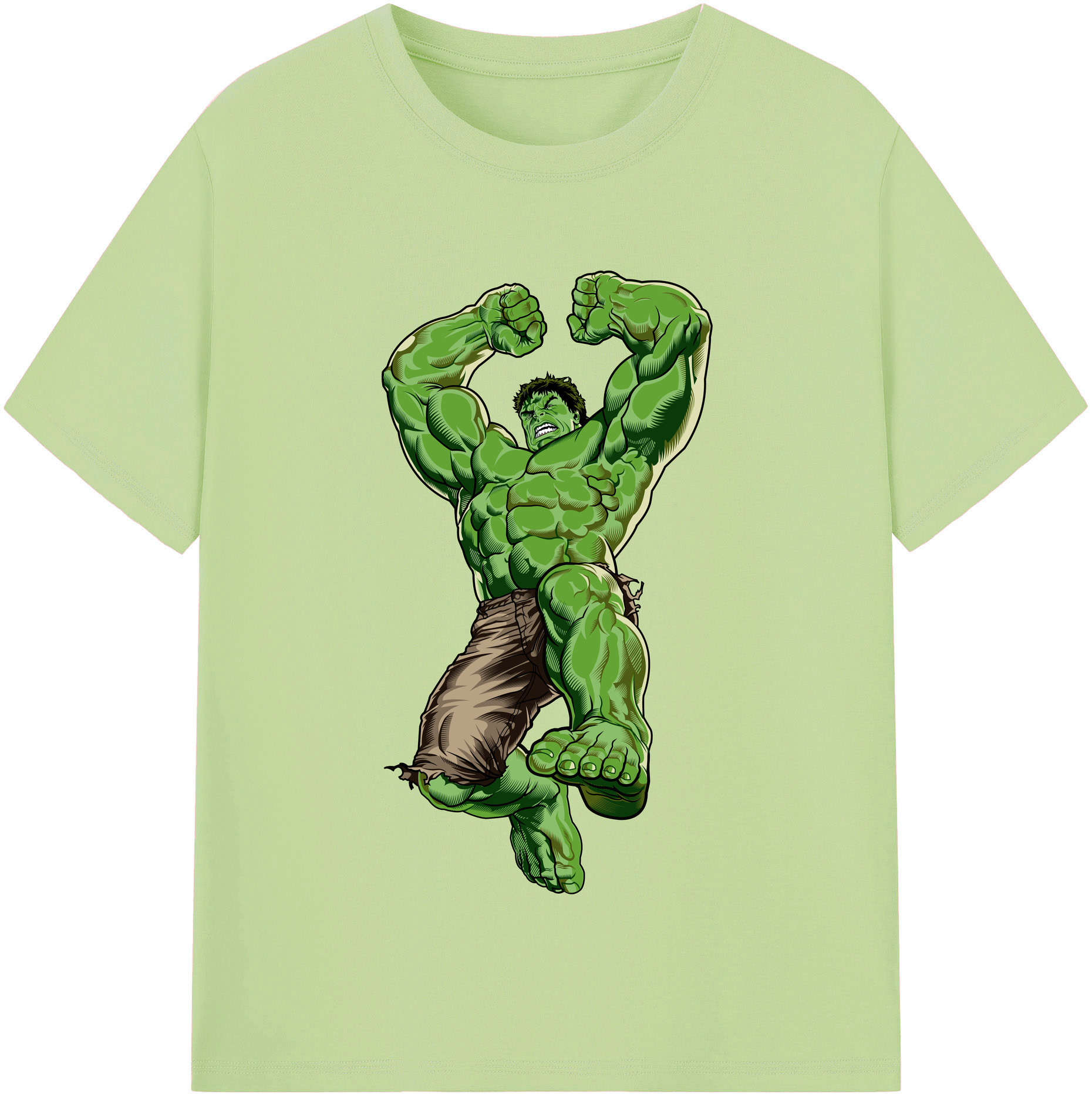 （画像用） アベンジャーズ The Avengers 綿100％半袖Tシャツ（フロントプリント）